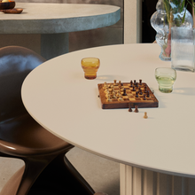 Load image into Gallery viewer, HKLIVING Cream Pillar Dining Table