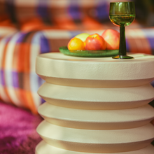 Load image into Gallery viewer, HKLIVING Stoneware Side Table - Cream