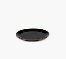 Load image into Gallery viewer, Out of Lines Oval Plate Dark Brown - M