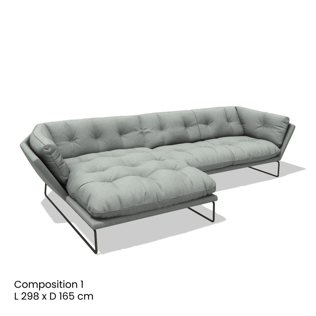 Saba New York Chaise Sofa