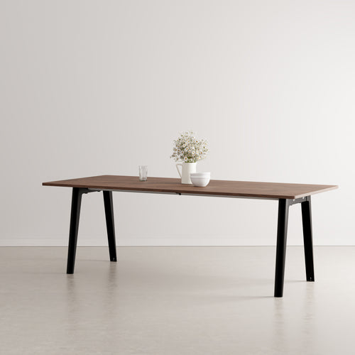 Tiptoe New Modern Walnut Rectangular Dining Table