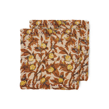 Load image into Gallery viewer, HKliving Mediterranean Tangerine Cotton Napkins - Set of 2