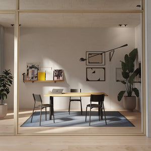 TIPTOE New Modern Wood Meeting Table | 3 Sizes