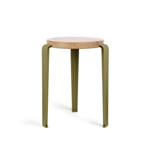 TIPTOE x HEJU Heather Green Oak Lou Stool