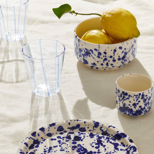 Blue Stripes Tumbler