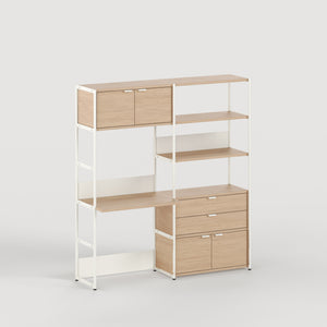 UNIT Desk Shelf W164 - 2 Heights