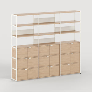 UNIT Tall Shelf W244 - 2 Heights