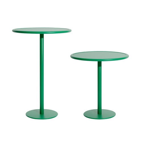 Week-end Garden Round Bistro Table - 2 Heights