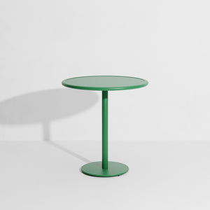 Week-end Garden Round Bistro Table - 2 Heights