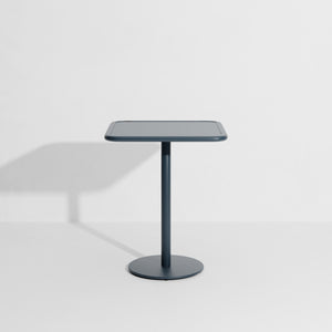 Week-end Garden Square Bistro Table - 2 Heights
