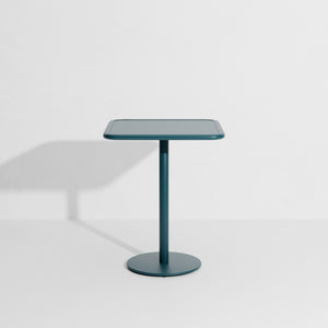 Week-end Garden Square Bistro Table - 2 Heights