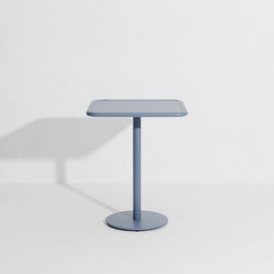 Week-end Garden Square Bistro Table - 2 Heights