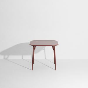 Week-end Square Plain Garden Table