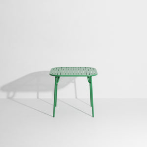 Week-end Square Slatted Garden Table