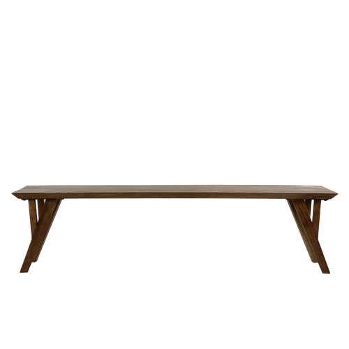 Hopper Walnut Bench