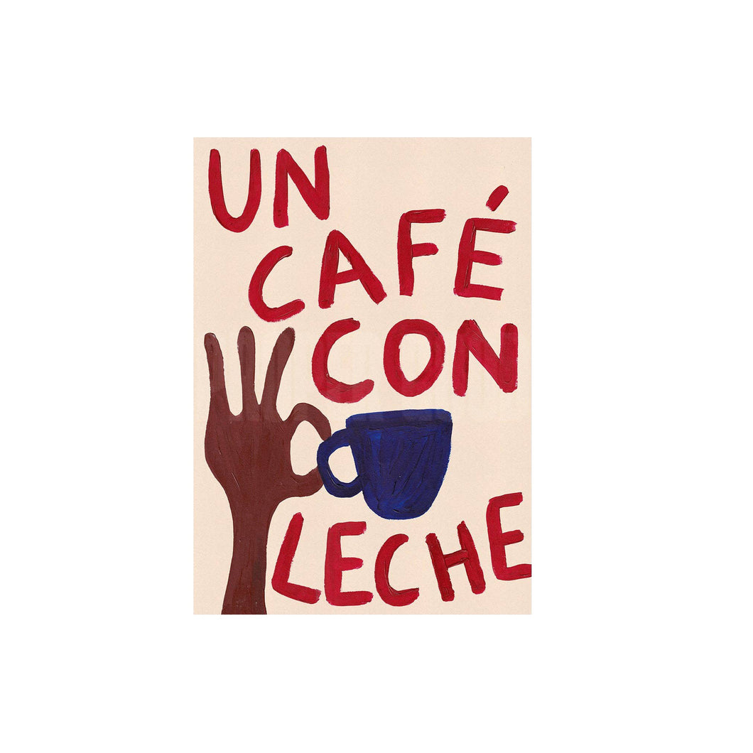 Café Con Leche A4 Print
