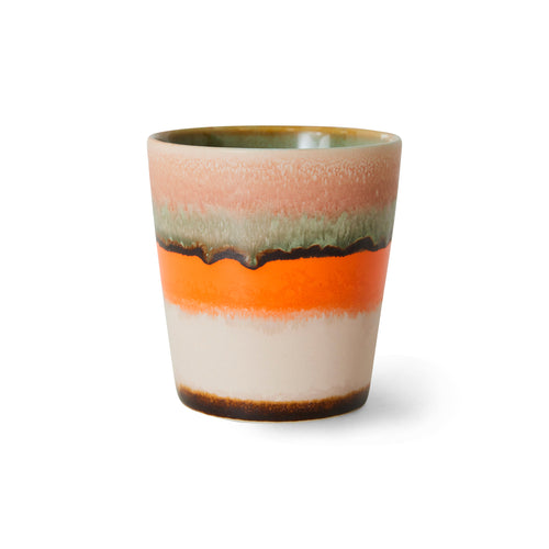 HKliving 70's Ceramic Coffee Mug Burst