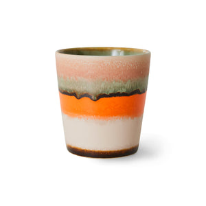 HKliving 70's Ceramic Coffee Mug Burst