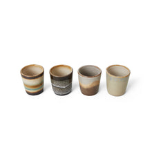 Load image into Gallery viewer, HKliving 70&#39;s Ceramic Egg Cups Granite - Set of 4