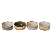Load image into Gallery viewer, HKliving 70&#39;s Ceramic Reef Dessert Bowls - Set of Four