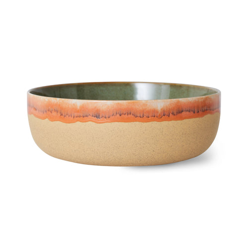 HKliving 70's Ceramic Shore Salad Bowl