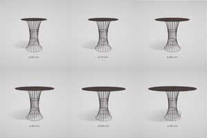 Bolonia Outdoors Dining Table - 6 sizes