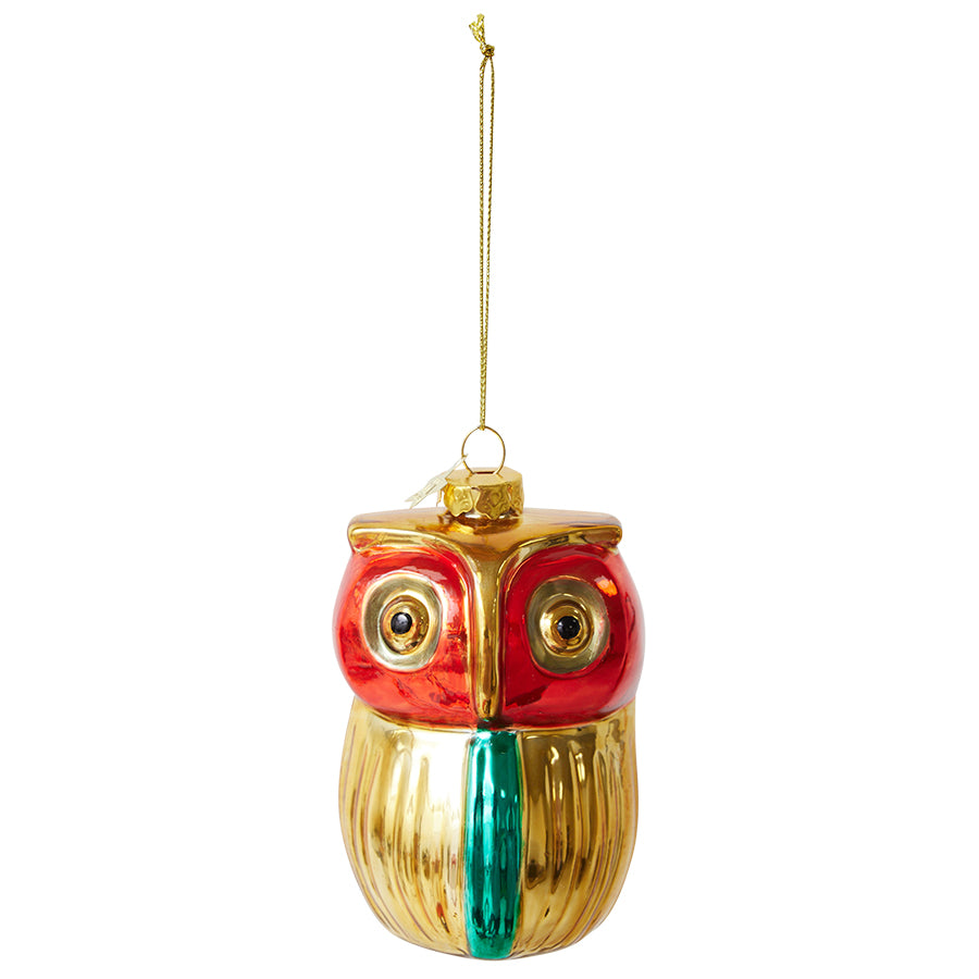 HKLIVING Axel The Owl Christmas Ornament