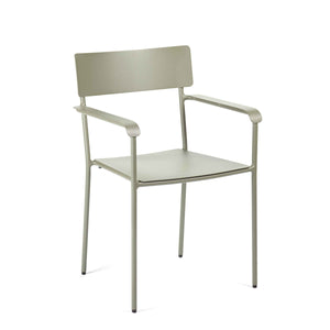 August Outdoor Dining Chair With Arms