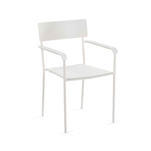 August Outdoor Dining Chair With Arms