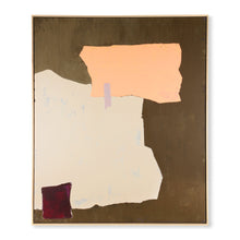 Load image into Gallery viewer, HKliving Abstract Painting Mustard / Nude