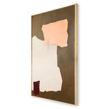 Load image into Gallery viewer, HKliving Abstract Painting Mustard / Nude