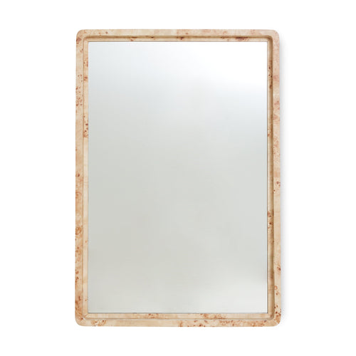HKliving Burl Wooden Mirror