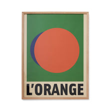 Load image into Gallery viewer, HKliving Framed Artwork L&#39;Orange