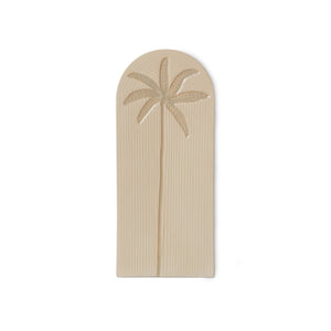 HKliving Palm Stoneware Wall Tile