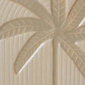 HKliving Palm Stoneware Wall Tile