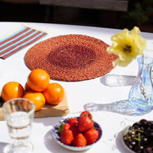 Load image into Gallery viewer, Seagrass Placemats Set of 2 - Red