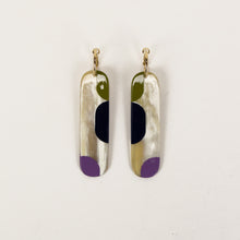 Load image into Gallery viewer, Rivêt x Mapoésie Nymphe Parme Earrings