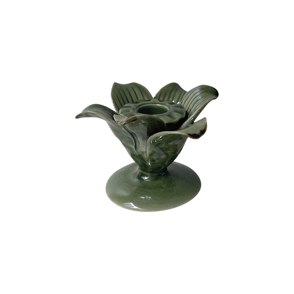 Palm Tree Candle Holder