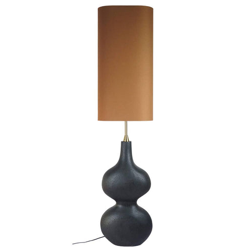 Black Organic Floor Lamp