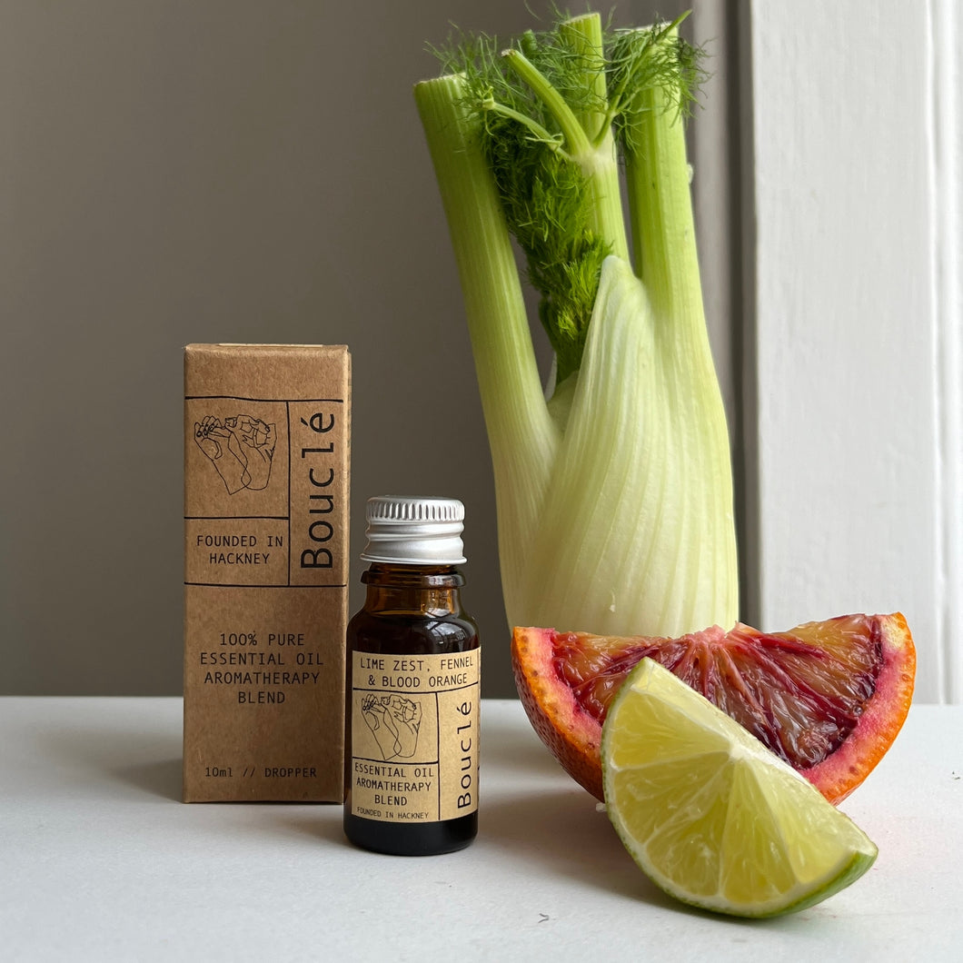 Lime Zest, Fennel & Blood Orange Essential Oil Aromatherapy Blend
