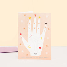 Load image into Gallery viewer, Palmistry Good Luck Greetings Card