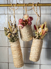 Load image into Gallery viewer, Slim Hanging Dried Flower Baskets