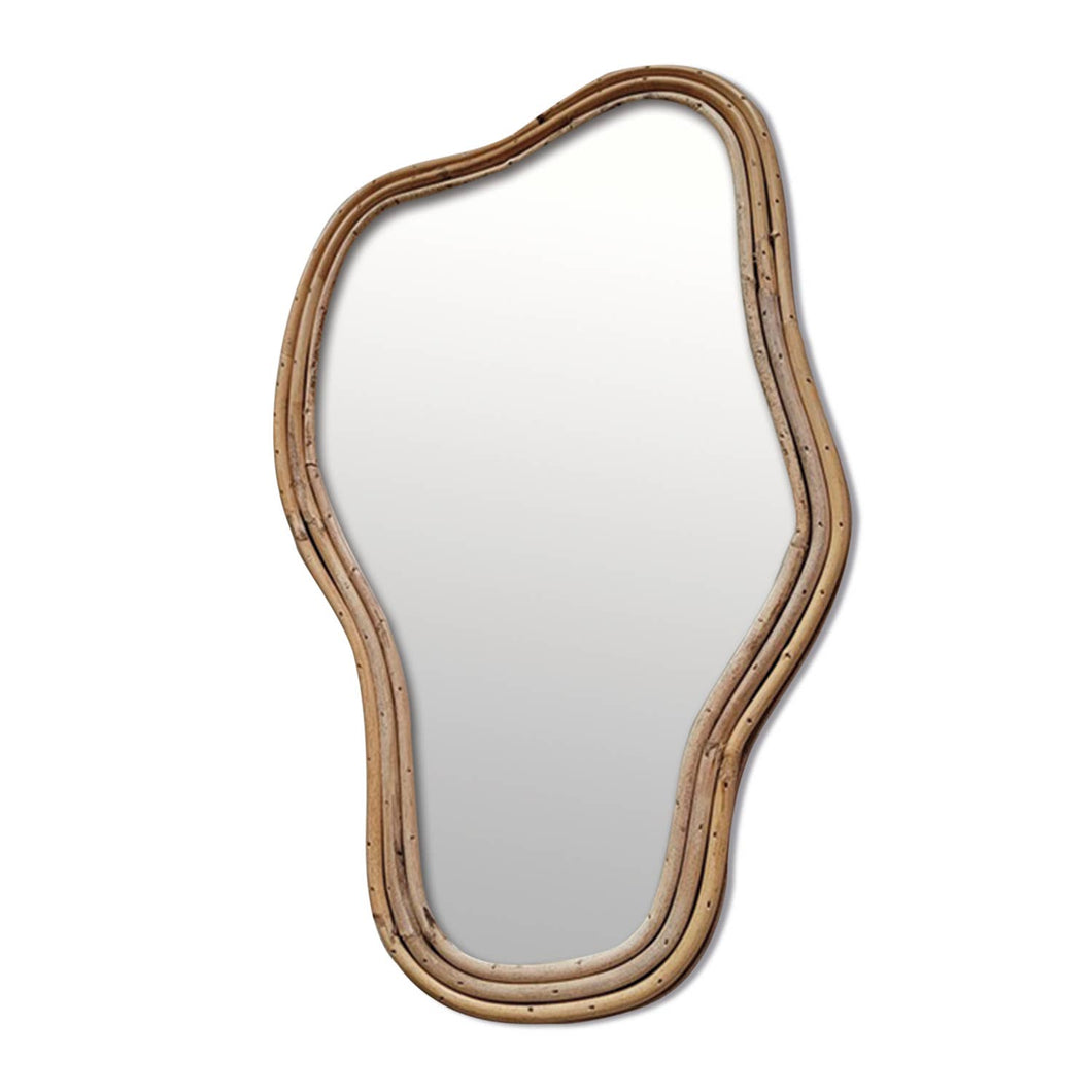 Organic Rattan Mirror