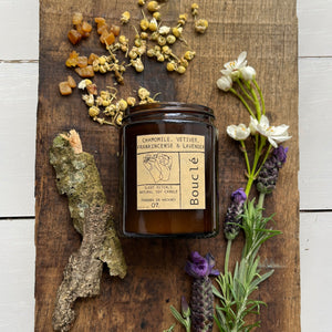 Chamomile, Vetiver, Frankincense & Lavender Candle