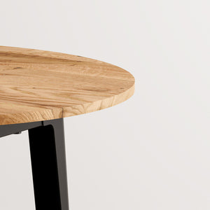 TIPTOE New Modern Round Table | Reclaimed Wood