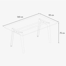 Load image into Gallery viewer, TIPTOE New Modern Wood Meeting Table | 3 Sizes