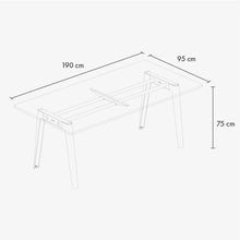 Load image into Gallery viewer, TIPTOE New Modern Wood Meeting Table | 3 Sizes