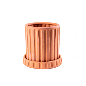 Graecia Dorico Terracotta Plant Pot