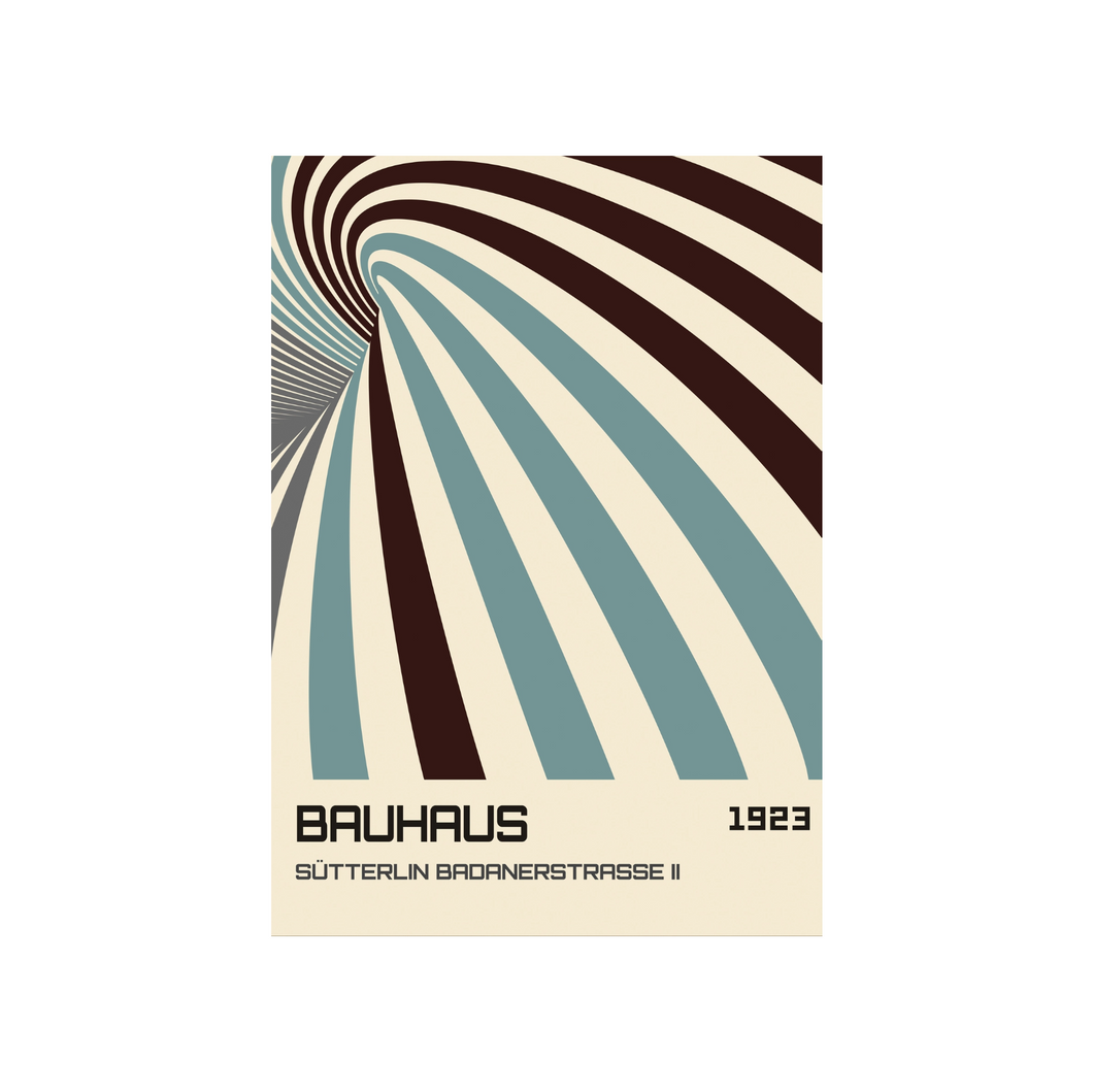 Bauhaus Inspired 1923 - A3 Print