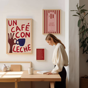 Café Con Leche A4 Print